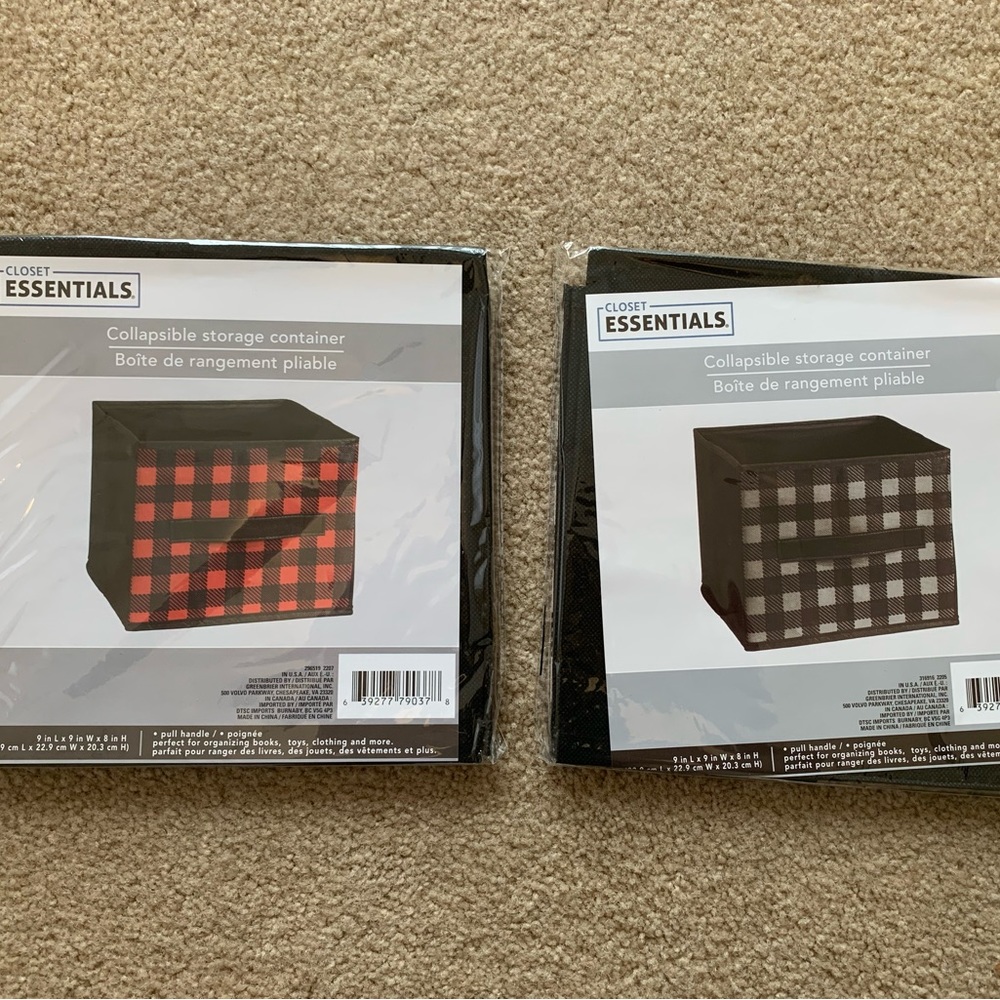 Collapsible Storage Containers
